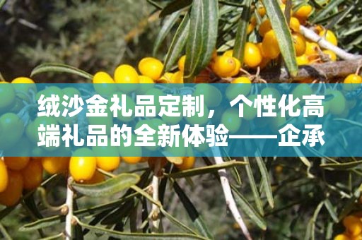 绒沙金礼品定制，个性化高端礼品的全新体验——企承礼品供应链公司介绍